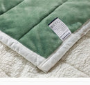 GobekUsa Cozy Coral Fleece Double Blanket for Beds - Super Soft Plush Quilt
