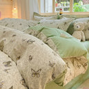 GobekUsa Cozy Cotton Bedding Set: 160X210cm Quilt Cover for Adults, Warm & Soft Duvet Cover
