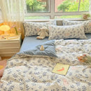 GobekUsa Cozy Cotton Bedding Set: 160X210cm Quilt Cover for Adults, Warm & Soft Duvet Cover