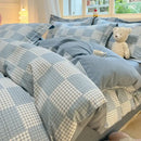 GobekUsa Cozy Cotton Bedding Set: 160X210cm Quilt Cover for Adults, Warm & Soft Duvet Cover