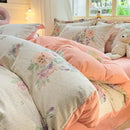 GobekUsa Cozy Cotton Bedding Set: 160X210cm Quilt Cover for Adults, Warm & Soft Duvet Cover