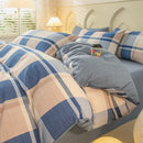 GobekUsa Cozy Cotton Bedding Set: 160X210cm Quilt Cover for Adults, Warm & Soft Duvet Cover