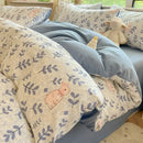 GobekUsa Cozy Cotton Bedding Set: 160X210cm Quilt Cover for Adults, Warm & Soft Duvet Cover