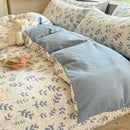 GobekUsa Cozy Cotton Bedding Set: 160X210cm Quilt Cover for Adults, Warm & Soft Duvet Cover