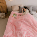 GobekUsa Cozy Faux Fur Throw Blanket for All Seasons