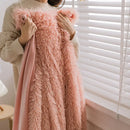GobekUsa Cozy Faux Fur Throw Blanket for All Seasons