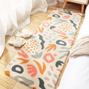 GobekUsa Cozy Faux Lamb Wool Bedside Rug for Bedroom Decor Anti-Slip Soft Living Room Carpet
