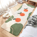 GobekUsa Cozy Faux Lamb Wool Bedside Rug for Bedroom Decor Anti-Slip Soft Living Room Carpet