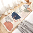 GobekUsa Cozy Faux Lamb Wool Bedside Rug for Bedroom Decor Anti-Slip Soft Living Room Carpet