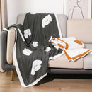 GobekUsa Cozy Flannel Blanket for Home Office - Double-Sided Knitted Sofa Cover & Quilt