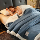 GobekUsa Cozy Winter Fleece Blanket | Queen Size Soft & Warm Duvet Quilt Blanket
