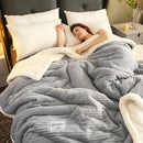 GobekUsa Cozy Winter Fleece Blanket | Queen Size Soft & Warm Duvet Quilt Blanket