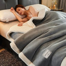 GobekUsa Cozy Winter Fleece Blanket | Queen Size Soft & Warm Duvet Quilt Blanket