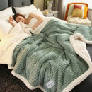 GobekUsa Cozy Winter Fleece Blanket | Queen Size Soft & Warm Duvet Quilt Blanket