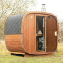 Cozy Heat Wood-Burning Floor Mount Sauna Stove With Chimney Kit And Sauna Stones [COZY] (SAK57382)