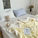 GobekUsa Cozy Lamb Wool Blanket: High-Quality Warm Velvet Quilt for All Seasons.