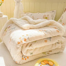 GobekUsa Cozy Milk Velvet Cartoon Blanket for Single Bed, Student Dorm: Spring & Autumn Blanket