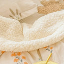 GobekUsa Cozy Milk Velvet Cartoon Blanket for Single Bed, Student Dorm: Spring & Autumn Blanket