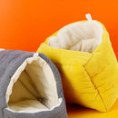 GobekUsa Cozy Parrot Cage Hanging Hut Bed