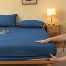 GobekUsa Cozy Solid Color Fitted Sheet - All Seasons Mattress Cover