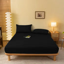 GobekUsa Cozy Solid Color Fitted Sheet - All Seasons Mattress Cover