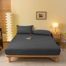 GobekUsa Cozy Solid Color Fitted Sheet - All Seasons Mattress Cover