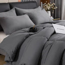 GobekUsa Cozy Spring Queen Duvet Set - Soft & Breathable Quilted Comforter & Pillowcase