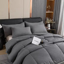 GobekUsa Cozy Spring Queen Duvet Set - Soft & Breathable Quilted Comforter & Pillowcase