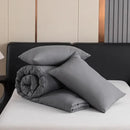 GobekUsa Cozy Spring Queen Duvet Set - Soft & Breathable Quilted Comforter & Pillowcase