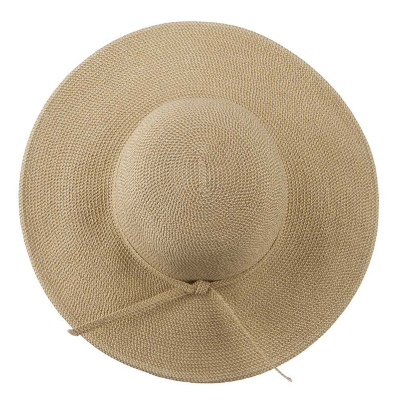 UPF 50+ Cotton Paper Braid Self Tie Hat