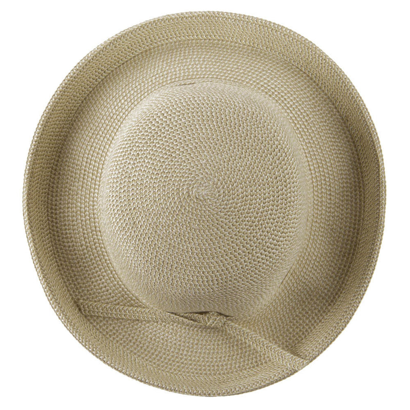 UPF 50+ Cotton Paper Braid Med Kettle Brim Hat