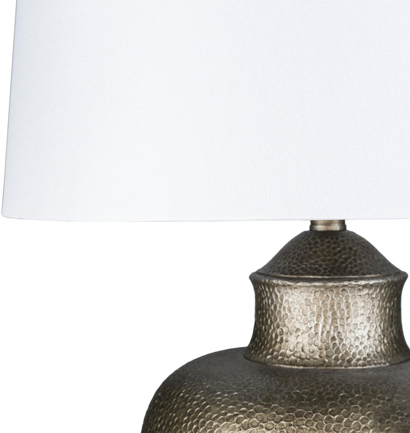 Durres Traditional White Table Lamp