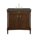 James Martin Kinnsden 36" Single Bathroom Vanity, Sable Oak