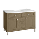 James Martin Chicago 48" Single Bathroom Vanity, Walnut Whisper