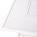 Aluminum 48-in Rectangular Propane Fire Table, Beads, Covers and Lid