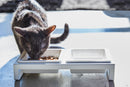 Pet Food Bowl - Steel + Ceramic
