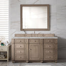 James Martin Bristol 60" Single Bathroom Vanity, Whitewashed Walnut