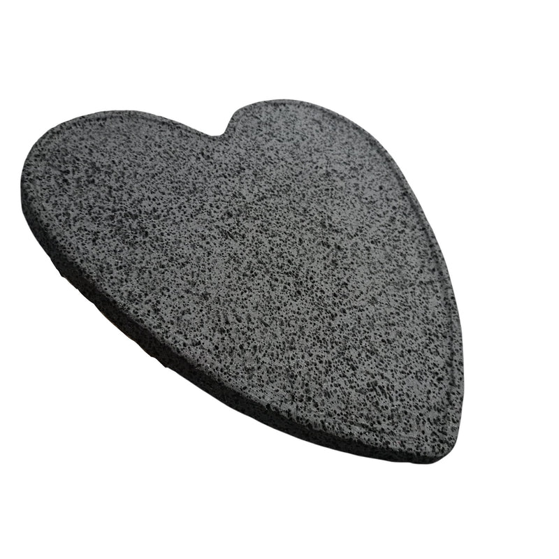 Heart Shaped Comal 12.5" x 13.3" Volcanic Stone comal corazon