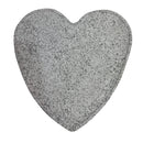 Heart Shaped Comal 12.5" x 13.3" Volcanic Stone comal corazon