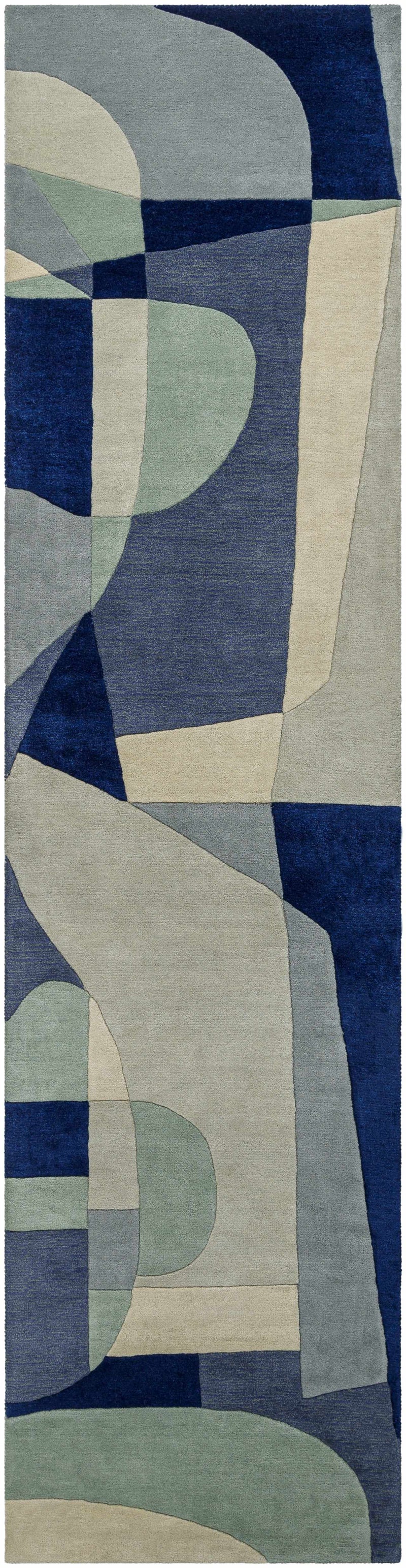 Crawfordsville Modern Hand Tufted Wool Rug