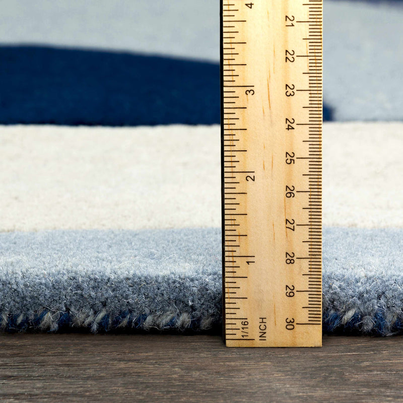 Crawfordsville Modern Hand Tufted Wool Rug