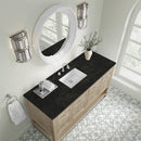 James Martin Breckenridge 60" Single Bathroom Vanity, Whitewashed Oak