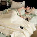 GobekUsa Ice Cream Cool Feel Light Summer Quilt - Skin-Friendly & Breathable