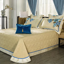 GobekUsa 200S Embroidery Egyptian Cotton Bedding Set Queen King Linens