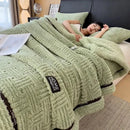 GobekUsa Fluffy Fleece Blanket for Bed Sofa Cover Glade Cozy Warmth Blanket