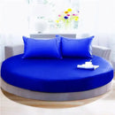 GobekUsa Cotton Round Fitted Bed Sheet Set with Pillowcases
