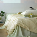 GobekUsa Cartoon Embroidery Comforter Set with Silky Cooling Touch Fitted Sheet - Luxury Rayon Bedding Set