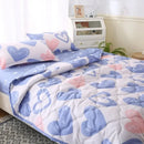GobekUsa Bear Quilt & Pillowcase Set - Soft & Breathable Summer Bedding