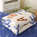 GobekUsa Bear Quilt & Pillowcase Set - Soft & Breathable Summer Bedding