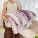 GobekUsa Bubble Velvet Woolen Sofa Blanket - Soft & Warm Multi-Purpose Cover